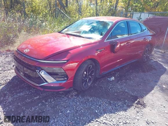 2024 Hyundai Sonata SEL with VIN KMHL64JA8RA427598, listed as a IAAI auction lot 43463812 with 30,486 mi miles and . Bid and sale history available at DreamBid. Image 2.