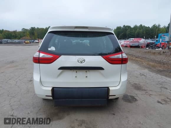 2017 Toyota Sienna L with VIN 5TDZZ3DC3HS876816, listed as a IAAI auction lot 43263762 with 320,591 mi miles and . Bid and sale history available at DreamBid. Image 16.