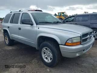 2003 Dodge Durango SLT with VIN 1D4HS48N13F504551, listed as a IAAI auction lot 43498945 with 152,063 mi miles and . Bid and sale history available at DreamBid. Image 1.