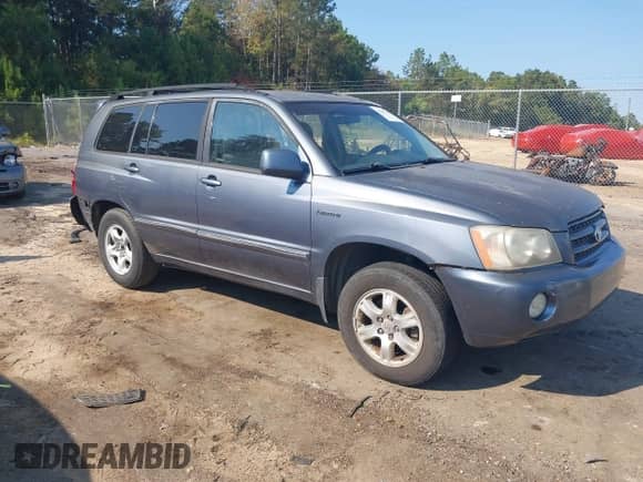 2002 Toyota Highlander с VIN JTEGF21A920035070, выставлен на аукционе IAAI как лот 43267086 с пробегом 187 495 миль миль и . История ставок и продаж доступна на DreamBid. Изображение 1.