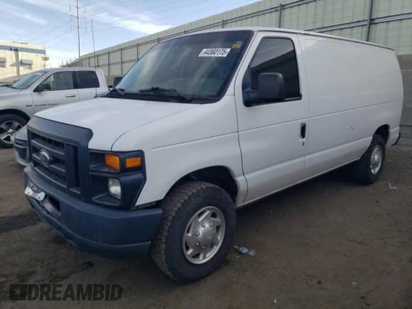 2012 Ford Econoline Cargo Commercial with VIN 1FTNE1EW5CDA12393, listed as a Copart auction lot 44360175 with 145,160 mi miles and Clean title. Bid and sale history available at DreamBid. Image 1.