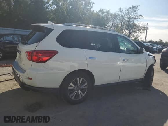 2020 Nissan Pathfinder S with VIN 5N1DR2AM7LC644534, listed as a Copart auction lot 80061475 with 71,489 mi miles and Salvage title. Bid and sale history available at DreamBid. Image 3.