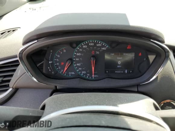 2019 Chevrolet Trax LT with VIN KL7CJLSB0KB850550, listed as a Copart auction lot 71796505 with 64,222 mi miles and Salvage title. Bid and sale history available at DreamBid. Image 9.