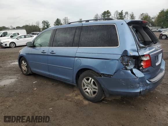 2007 Honda Odyssey EX-L с VIN 5FNRL38737B000846, выставлен на аукционе Copart как лот 81106585 с пробегом 324 405 миль миль и Списание • Salvage title. История ставок и продаж доступна на DreamBid. Изображение 2.