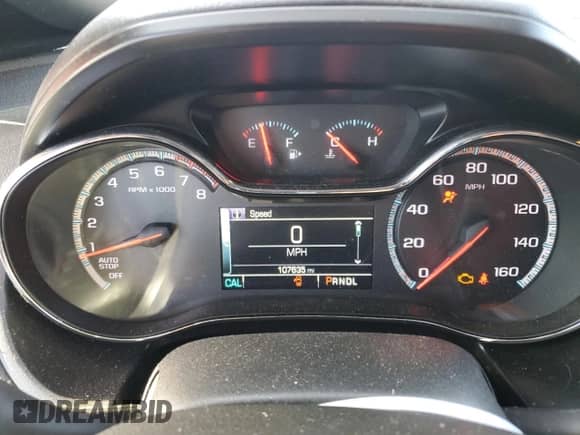 2016 Chevrolet Cruze Premier z VIN 1G1BG5SM5G7272460, wystawiony jako Copart lot #71534645 z przebiegiem 107 635 mil mil oraz Szkoda całkowita • Salvage title. Historia ofert i sprzedaży dostępna na DreamBid. Obrazek 9.