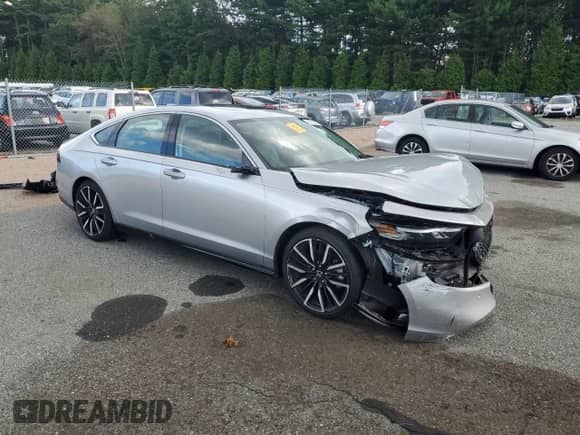2024 Honda Accord Touring with VIN 1HGCY2F8XRA028170, listed as a Copart auction lot 80273015 with Not provided miles and Salvage title. Bid and sale history available at DreamBid. Image 4.