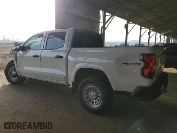 2024 Chevrolet Colorado 4WD Work Truck with VIN 1GCPTBEK1R1317174, listed as a Copart auction lot 43582685 with Not provided miles and Salvage title. Bid and sale history available at DreamBid. Image 2.