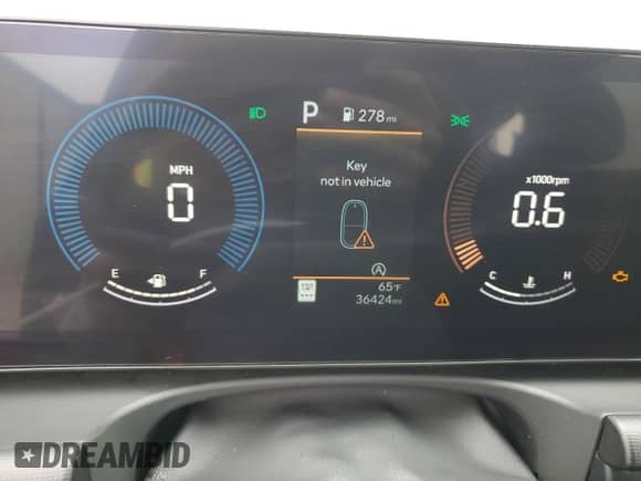 2025 Hyundai Tucson SEL with VIN 5NMJBCDE8SH476909, listed as a Copart auction lot 90293295 with 36,424 mi miles and Clean title. Bid and sale history available at DreamBid. Image 9.