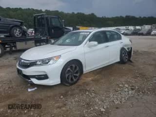 2017 Honda Accord EX-L with VIN 1HGCR3F0XHA022526, listed as a Copart auction lot 80746255 with 85,201 mi miles and Salvage title. Bid and sale history available at DreamBid. Image 1.
