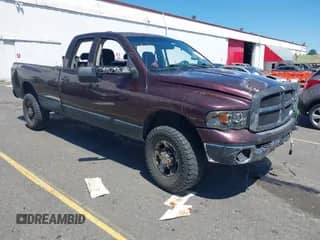 2005 Dodge 2500 SLT with VIN 3D7KS28CX5G741763, listed as a IAAI auction lot 42745069 with 255,719 mi miles and . Bid and sale history available at DreamBid. Image 1.