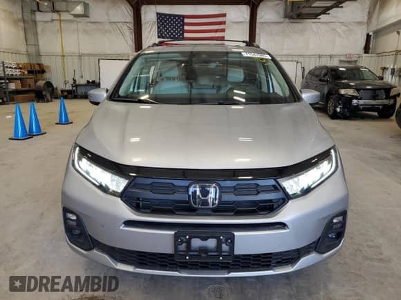 2025 Honda Odyssey EX-L с VIN 5FNRL6H6XSB034266, выставлен на аукционе Copart как лот 71547985 с пробегом 11 688 миль миль и Списание • Salvage title. История ставок и продаж доступна на DreamBid. Изображение 5.