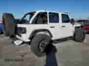 2021 Jeep Wrangler Unlimited Sahara with VIN 1C4HJXEG5MW651223, listed as a Copart auction lot 69793925 with 22,680 mi miles and Salvage title. Bid and sale history available at DreamBid. Image 3.