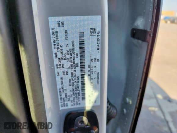 2024 Ford F-150 Lariat с VIN 1FTFW5L53RFC19395, выставлен на аукционе Copart как лот 69371805 с пробегом 11 638 миль миль и Чистый • Clean title. История ставок и продаж доступна на DreamBid. Изображение 12.