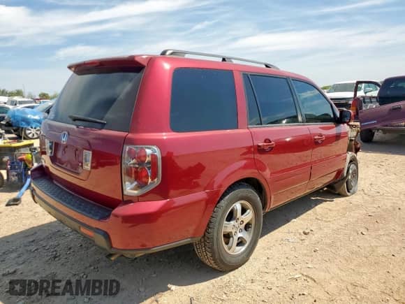 2006 Honda Pilot EX-L z VIN 5FNYF28556B016024, wystawiony jako Copart lot #71739145 z przebiegiem 177 730 mil mil oraz Szkoda całkowita • Salvage title. Historia ofert i sprzedaży dostępna na DreamBid. Obrazek 3.