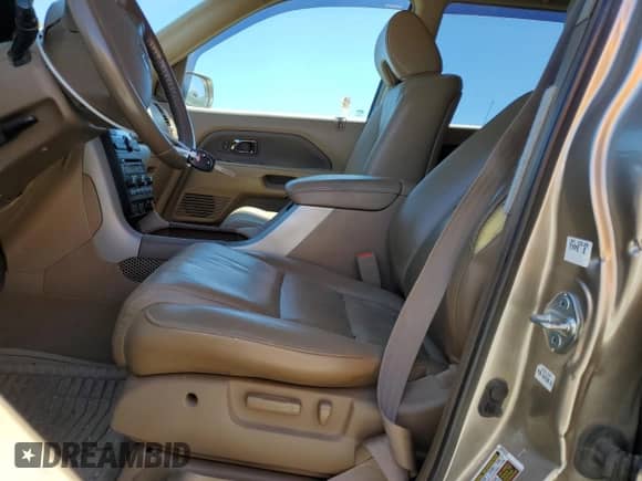 2006 Honda Pilot EX-L with VIN 2HKYF18746H501364, listed as a Copart auction lot 61306865 with 123,159 mi miles and Salvage title. Bid and sale history available at DreamBid. Image 7.