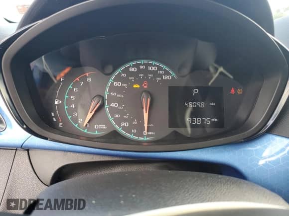 2018 Chevrolet Spark LT with VIN KL8CD6SA8JC473602, listed as a Copart auction lot 66680095 with 93,875 mi miles and Salvage title. Bid and sale history available at DreamBid. Image 9.