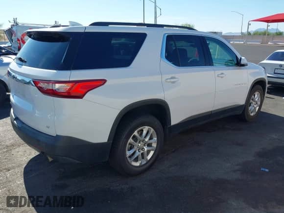 2021 Chevrolet Traverse LT Cloth with VIN 1GNERGKWXMJ232635, listed as a IAAI auction lot 42930438 with 154,955 mi miles and . Bid and sale history available at DreamBid. Image 4.