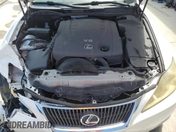 2010 Lexus IS 250 z VIN JTHBF5C23A5111744, wystawiony jako Copart lot #70250445 z przebiegiem 125 978 mil mil oraz Szkoda całkowita • Salvage title. Historia ofert i sprzedaży dostępna na DreamBid. Obrazek 11.