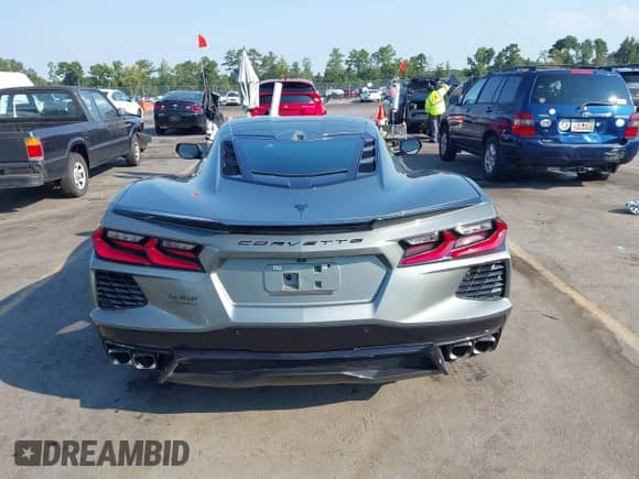 2022 Chevrolet Corvette 2LT with VIN 1G1YB2D44N5105312, listed as a IAAI auction lot 43154758 with 31,784 mi miles and . Bid and sale history available at DreamBid. Image 16.
