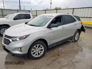 2020 Chevrolet Equinox LS with VIN 3GNAXHEV8LS586390, listed as a Copart auction lot 82062445 with 26,014 mi miles and Salvage title. Bid and sale history available at DreamBid. Image 1.