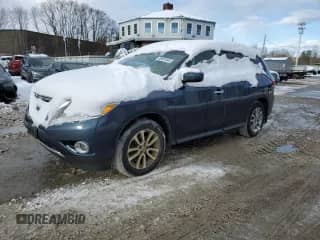 2016 Nissan Pathfinder Platinum with VIN 5N1AR2MM3GC652117, listed as a Copart auction lot 89081845 with 167,454 mi miles and Clean title. Bid and sale history available at DreamBid. Image 1.