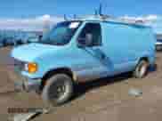 2007 Ford Econoline Cargo Commercial with VIN 1FTNE14W07DB41164, listed as a IAAI auction lot 41566579 with 206,127 mi miles and . Bid and sale history available at DreamBid. Image 2.