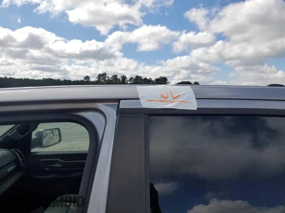 2021 Ram 1500 Big Horn with VIN 1C6RREFG3MN503441, listed as a Copart auction lot 74423164 with Not provided miles and Salvage title. Bid and sale history available at DreamBid. Image 12.