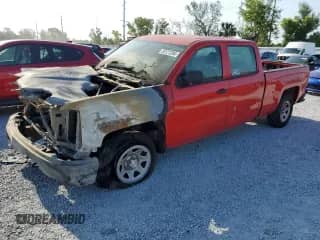 2015 Chevrolet Silverado 1500 Work Truck z VIN 3GCUKPEHXFG358147, wystawiony jako Copart lot #58121285 z przebiegiem Nie podano mil oraz Szkoda całkowita • Salvage title. Historia ofert i sprzedaży dostępna na DreamBid. Obrazek 1.