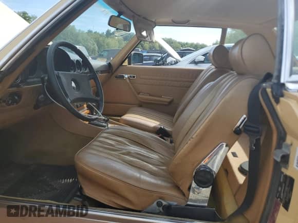 1983 Mercedes-Benz 380 SL with VIN WDBBA45A6DB021183, listed as a Copart auction lot 72017265 with 129,781 mi miles and Clean title. Bid and sale history available at DreamBid. Image 7.