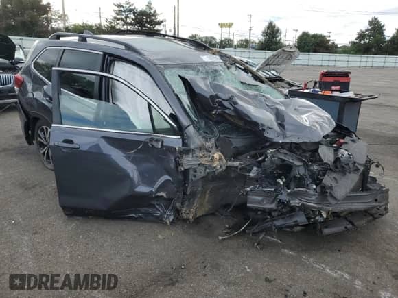 2021 Subaru Forester Limited with VIN JF2SKASC1MH571800, listed as a Copart auction lot 84799485 with Not provided miles and Salvage title. Bid and sale history available at DreamBid. Image 4.