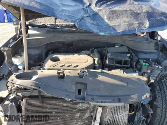2017 Hyundai Santa Fe Ultimate with VIN 5XYZW4LA9HG461107, listed as a Copart auction lot 80212445 with Not provided miles and Salvage title. Bid and sale history available at DreamBid. Image 12.