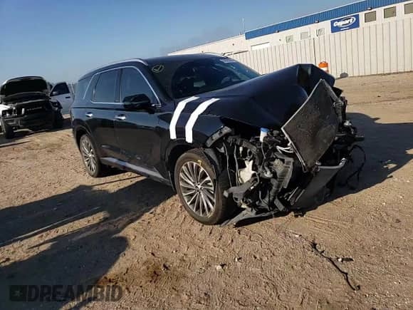 2023 Hyundai Palisade Calligraphy с VIN KM8R7DGEXPU636533, выставлен на аукционе Copart как лот 69628265 с пробегом 103 371 миль миль и Списание • Salvage title. История ставок и продаж доступна на DreamBid. Изображение 14.