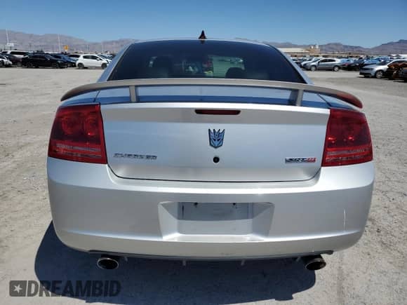 2006 Dodge Charger SRT-8 with VIN 2B3KA73W86H369838, listed as a Copart auction lot 52767384 with 165,630 mi miles and Salvage title. Bid and sale history available at DreamBid. Image 6.