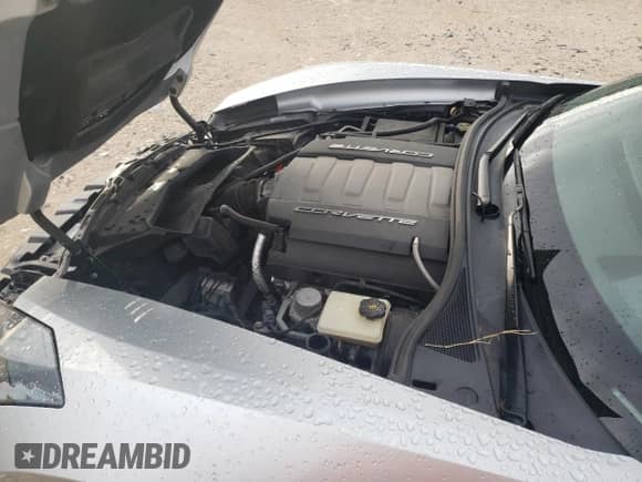 2014 Chevrolet Corvette Z51 3LT z VIN 1G1YM2D71E5100170, wystawiony jako Copart lot #69983954 z przebiegiem 48 803 mil mil oraz Szkoda całkowita • Salvage title. Historia ofert i sprzedaży dostępna na DreamBid. Obrazek 12.