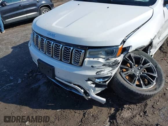 2018 Jeep Grand Cherokee Overland with VIN 1C4RJFCG3JC207160, listed as a IAAI auction lot 43300480 with 87,075 mi miles and . Bid and sale history available at DreamBid. Image 6.