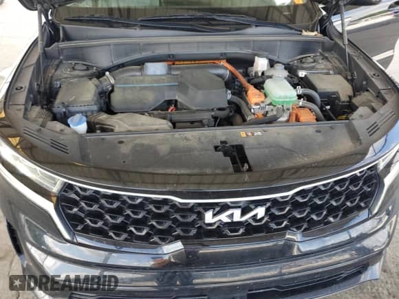 2022 Kia Sorento SX with VIN KNDRJDLH8N5081143, listed as a Copart auction lot 57627225 with 126,356 mi miles and Salvage title. Bid and sale history available at DreamBid. Image 12.