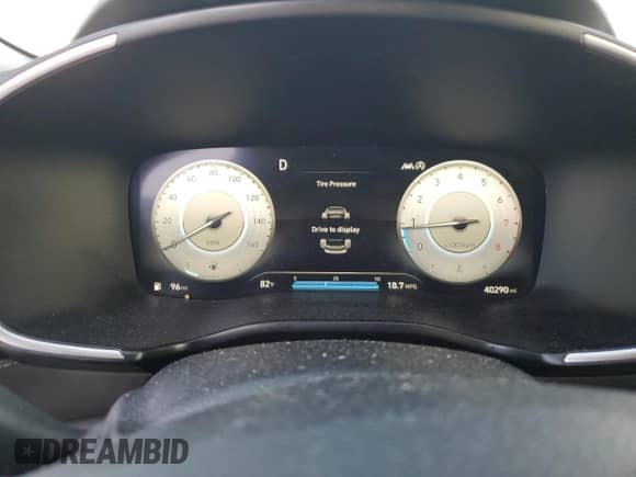 2023 Hyundai Santa Fe SEL with VIN 5NMS34AJ9PH625716, listed as a Copart auction lot 64045845 with 40,290 mi miles and Salvage title. Bid and sale history available at DreamBid. Image 9.