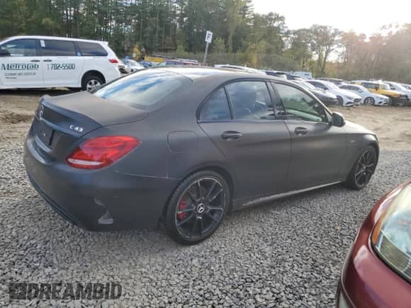 2018 Mercedes-Benz C 43 AMG z VIN 55SWF6EB7JU268342, wystawiony jako Copart lot #87055735 z przebiegiem 119 778 mil mil oraz Czysty tytuł • Clean title. Historia ofert i sprzedaży dostępna na DreamBid. Obrazek 3.