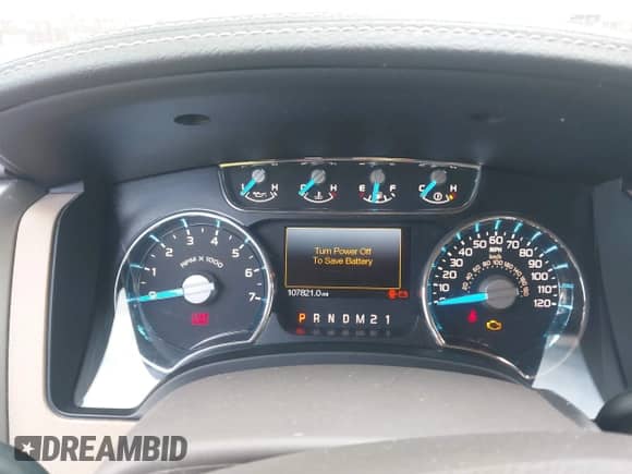 2013 Ford F-150 XLT z VIN 1FTFW1CF1DFC49439, wystawiony jako IAAI lot #42291346 z przebiegiem 107 821 mil mil oraz . Historia ofert i sprzedaży dostępna na DreamBid. Obrazek 7.