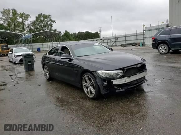 2017 BMW 4 Series 430i with VIN WBA4F7C39HG789165, listed as a Copart auction lot 83774805 with 103,615 mi miles and Salvage title. Bid and sale history available at DreamBid. Image 14.