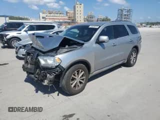 2016 Dodge Durango Limited with VIN 1C4RDHDG0GC322339, listed as a Copart auction lot 81070315 with 133,982 mi miles and Salvage title. Bid and sale history available at DreamBid. Image 1.
