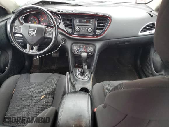 2016 Dodge Dart SXT Sport Blacktop with VIN 1C3CDFFAXGD822817, listed as a Copart auction lot 68494085 with 93,202 mi miles and Salvage title. Bid and sale history available at DreamBid. Image 8.