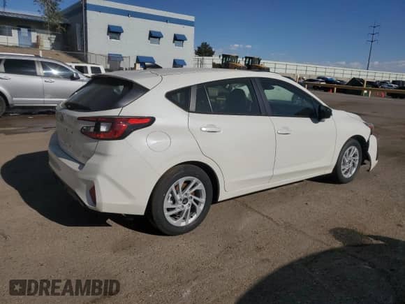 2025 Subaru Impreza с VIN JF1GUABC1S8244508, выставлен на аукционе Copart как лот 68219775 с пробегом 45 миль миль и Списание • Salvage title. История ставок и продаж доступна на DreamBid. Изображение 3.