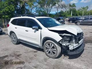 2020 Subaru Ascent Touring with VIN 4S4WMARD1L3466819, listed as a IAAI auction lot 43022127 with 64,602 mi miles and . Bid and sale history available at DreamBid. Image 1.