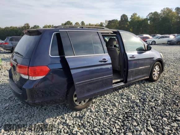 2008 Honda Odyssey EX z VIN 5FNRL38448B082254, wystawiony jako Copart lot #81630435 z przebiegiem 178 438 mil mil oraz Szkoda całkowita • Salvage title. Historia ofert i sprzedaży dostępna na DreamBid. Obrazek 3.