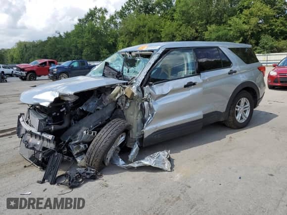 2022 Ford Explorer with VIN 1FMSK8BH4NGB93901, listed as a Copart auction lot 68334485 with Not provided miles and Salvage title. Bid and sale history available at DreamBid. Image 1.
