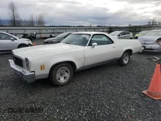 1976 Chevrolet El Camino z VIN 5C80V6Z500236, wystawiony jako Copart lot #81414924 z przebiegiem 6 727 mil mil oraz Czysty tytuł • Clean title. Historia ofert i sprzedaży dostępna na DreamBid. Obrazek 1.