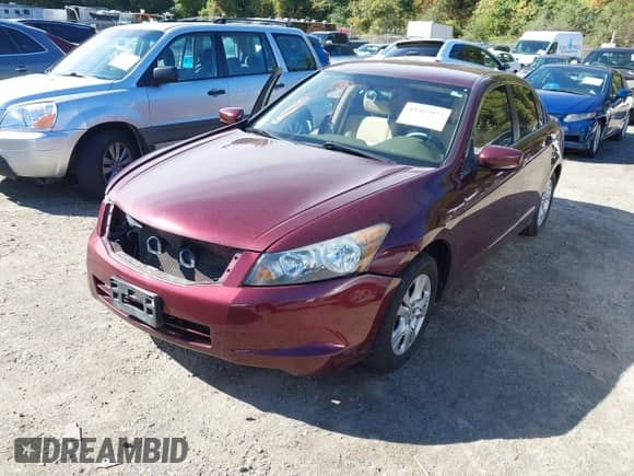 2009 Honda Accord LX-P with VIN 1HGCP26409A188588, listed as a IAAI auction lot 43307073 with 120,590 mi miles and . Bid and sale history available at DreamBid. Image 2.