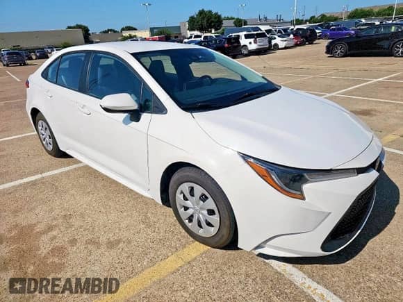 2022 Toyota Corolla L with VIN 5YFDPMAEXNP320325, listed as a Copart auction lot 64607715 with 52,608 mi miles and Clean title. Bid and sale history available at DreamBid. Image 1.