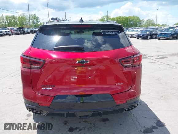 2023 Chevrolet Blazer RS с VIN 3GNKBERS9PS184482, выставлен на аукционе IAAI как лот 42246015 с пробегом 17 553 миль миль и . История ставок и продаж доступна на DreamBid. Изображение 16.